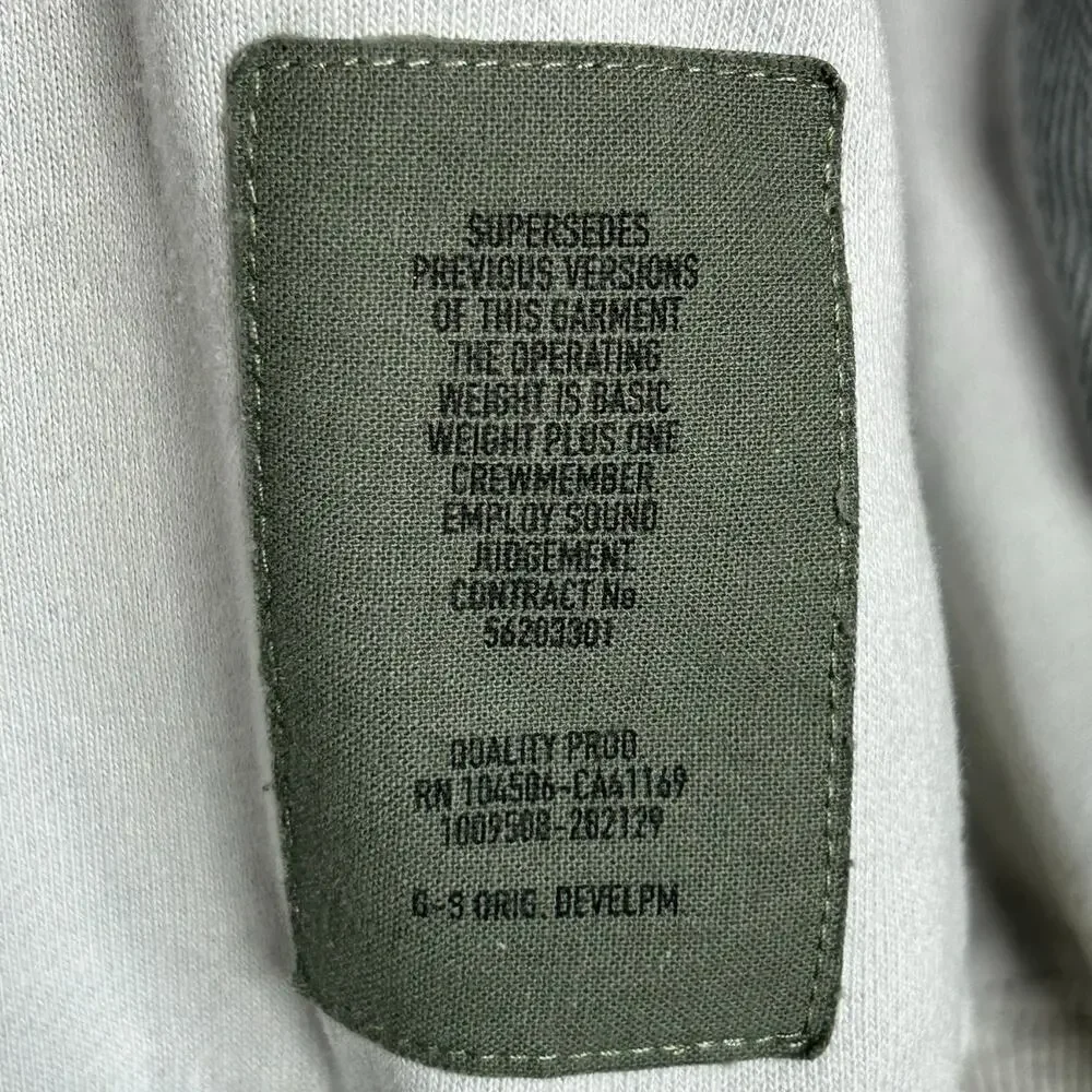 G Straw Raw Mens Relaxed Hooded‎ Sweatshirt Grey Micro Chip Size L Streetwear